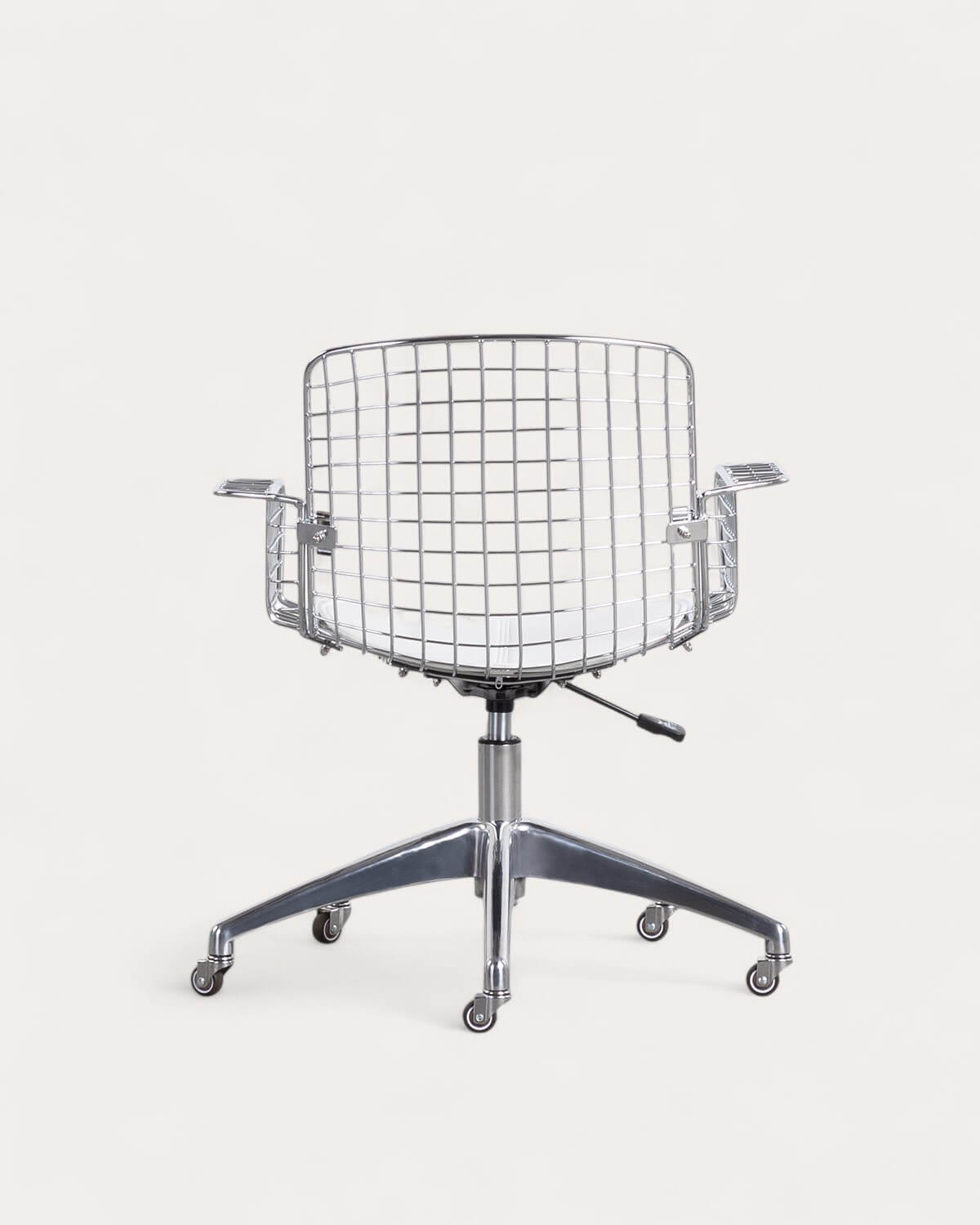 Silla de Escritorio Vintage con Respaldo Alto de Metal Aras, imagen de galería 4