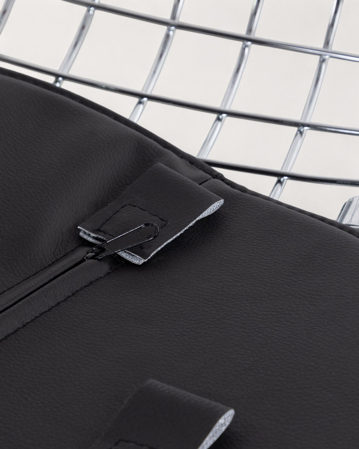 Silla de Escritorio Vintage con Respaldo Alto de Metal Aras, imagen de galería 7