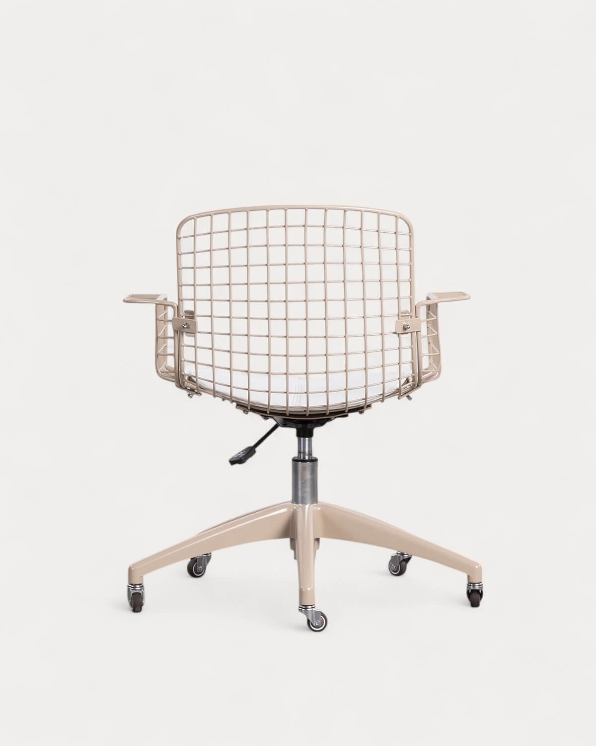 Silla de Escritorio Vintage con Respaldo Alto de Metal Aras, imagen de galería 3