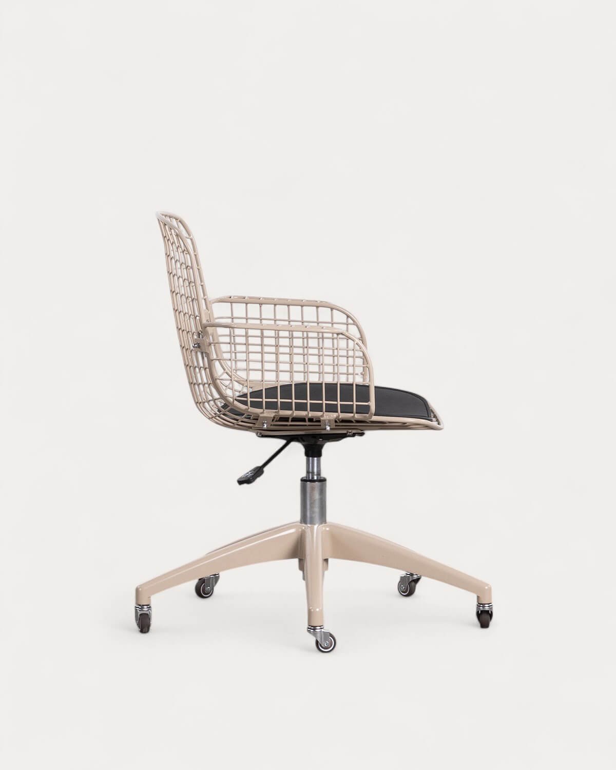 Silla de Escritorio Vintage con Respaldo Alto de Metal Aras, imagen de galería 2