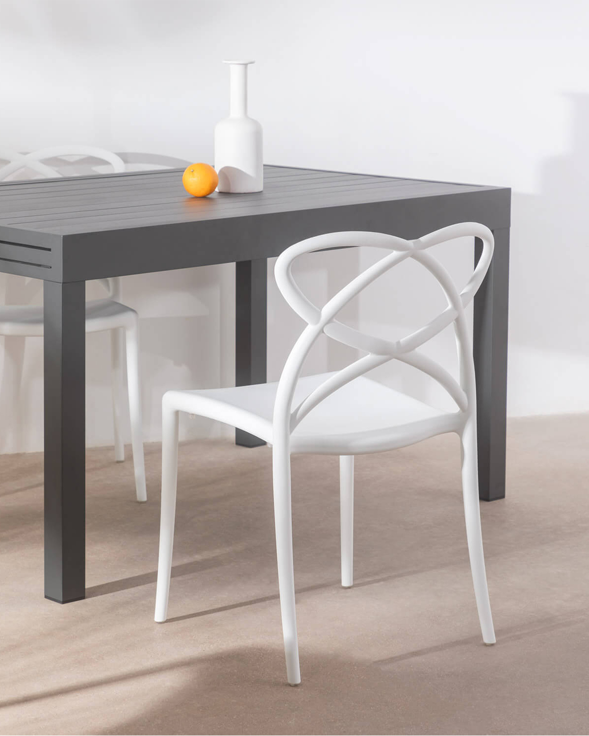 Pack 2 Sillas de Comedor de Polipropileno Cielo, imagen de galería 2