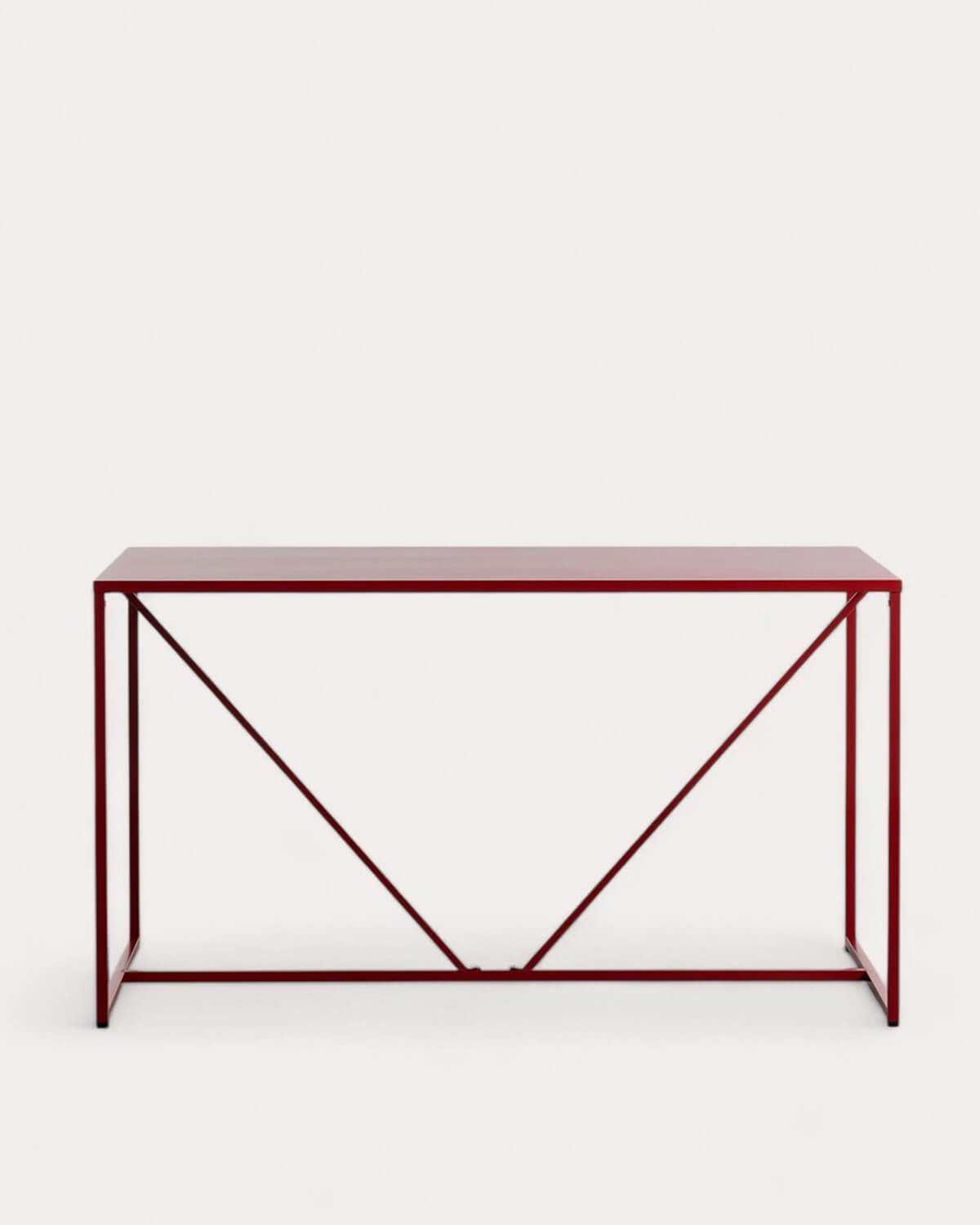 Mesa de Comedor de Acero Laminado (78x140 cm) Ibiza, imagen de galería 5