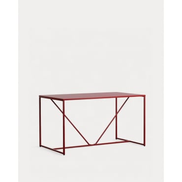 Mesa de Comedor de Acero Laminado (78x140 cm) Ibiza