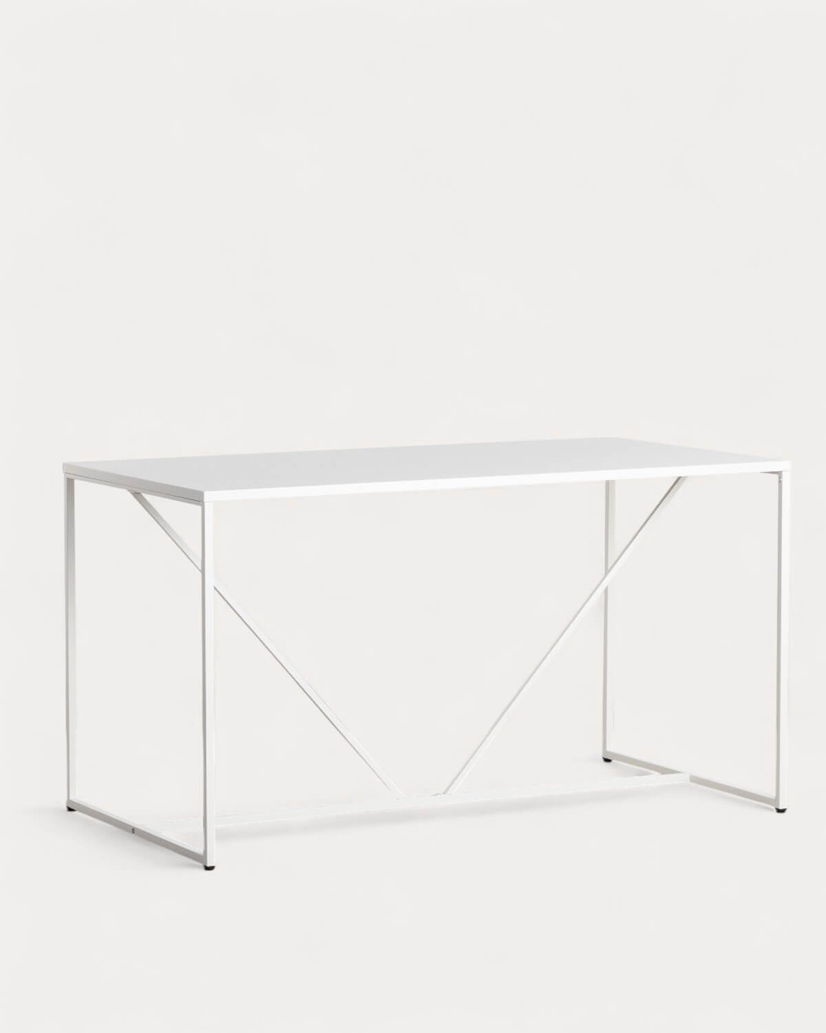 Mesa de Comedor de Acero Laminado (140x80 cm) Ibiza, imagen de galer&iacute;a 1