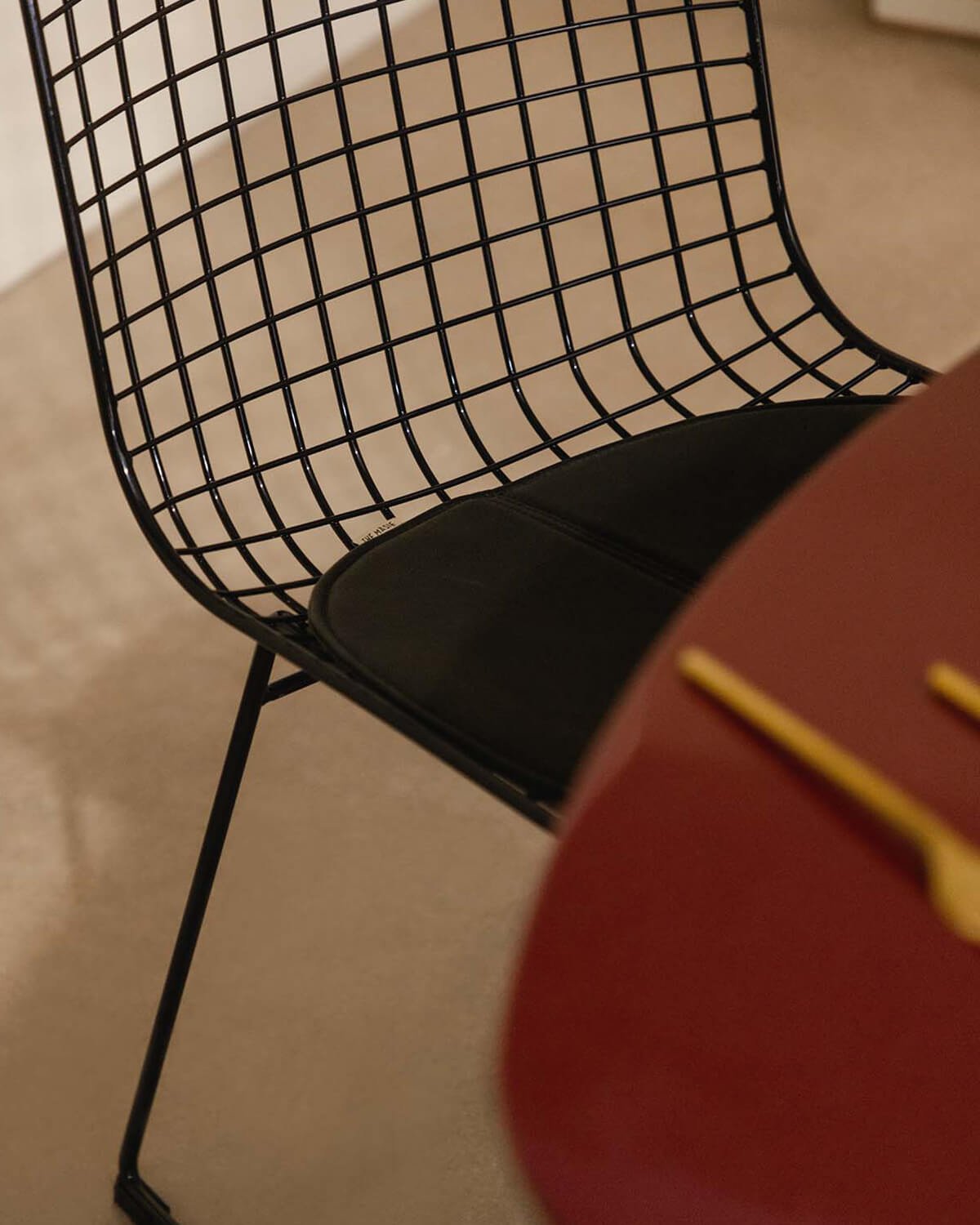 Silla de Comedor de Metal Respaldo Alto Aras , imagen de galería 3