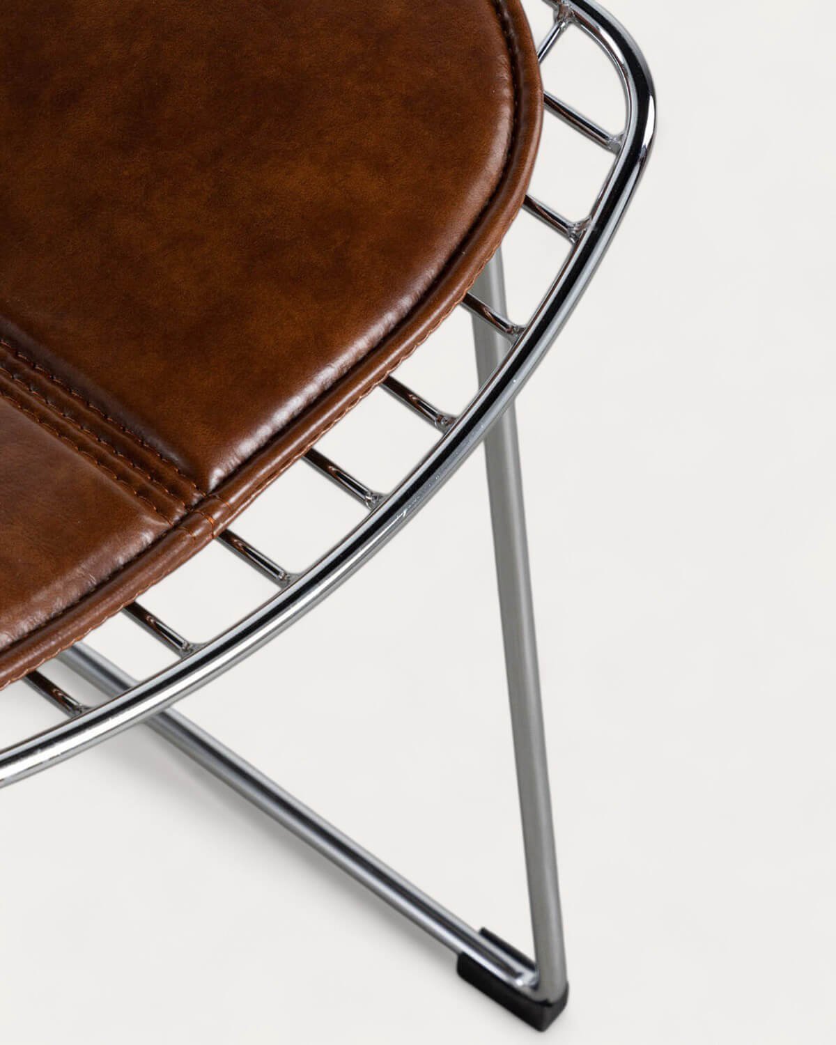 Silla de Comedor de Metal Respaldo Alto Aras , imagen de galería 6