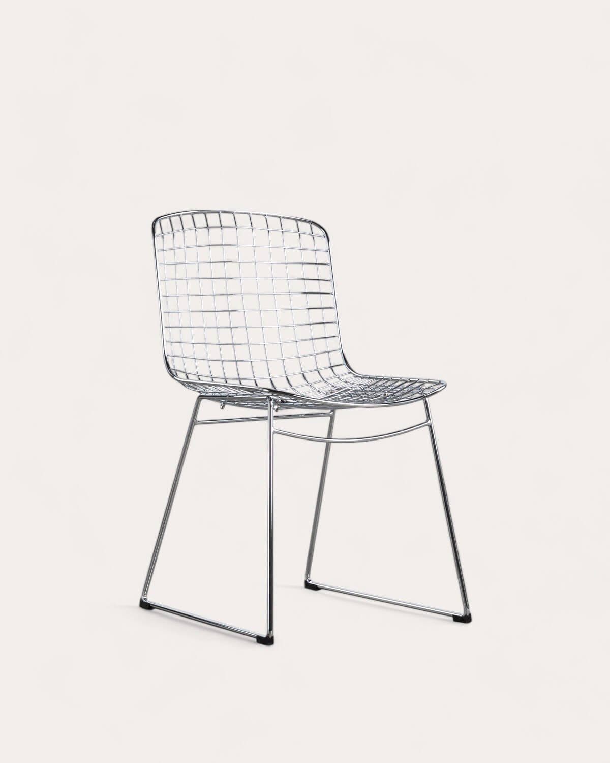 Silla de Comedor de Metal Respaldo Alto Aras , imagen de galería 1
