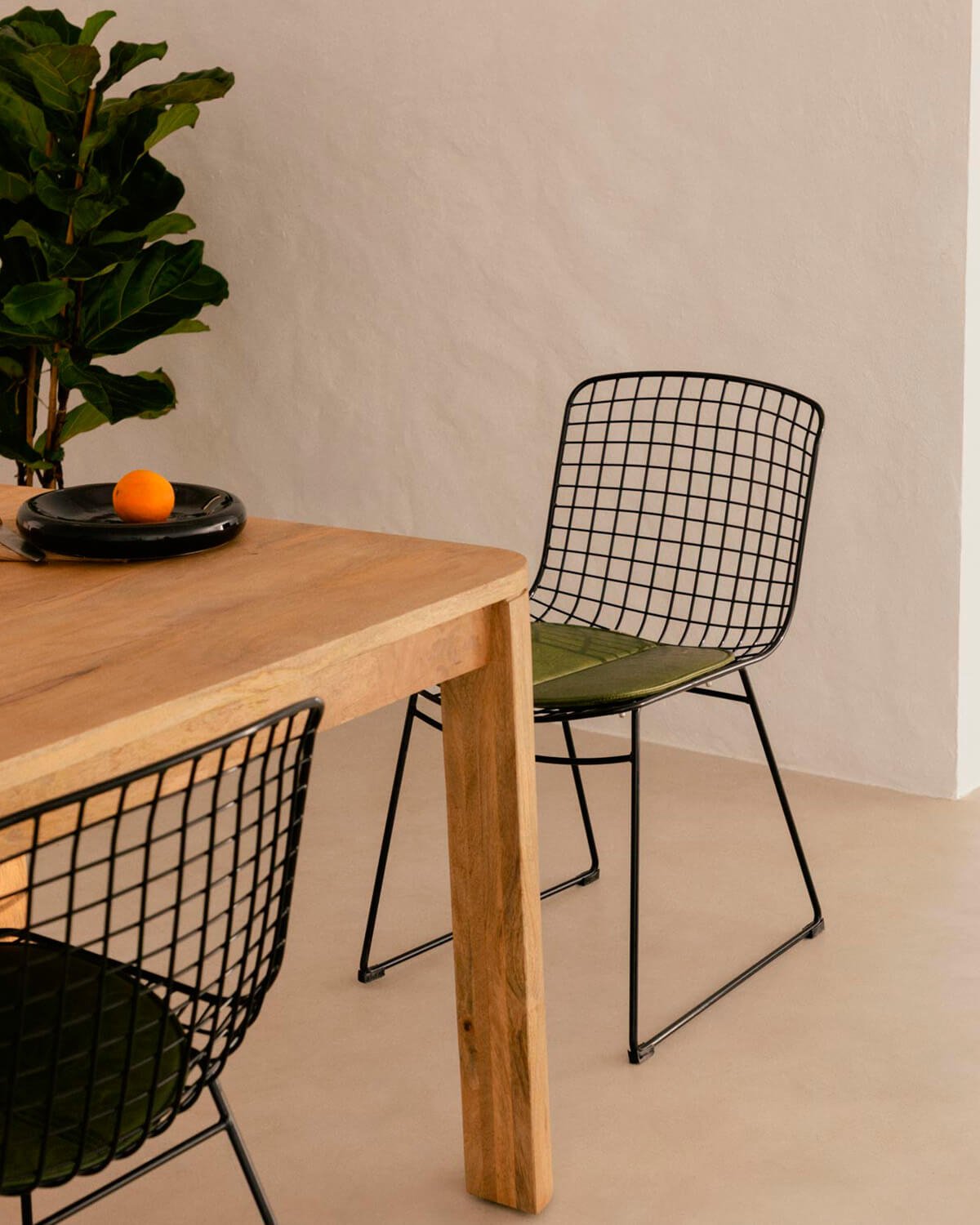 Silla de Comedor de Metal Respaldo Alto Aras , imagen de galería 2