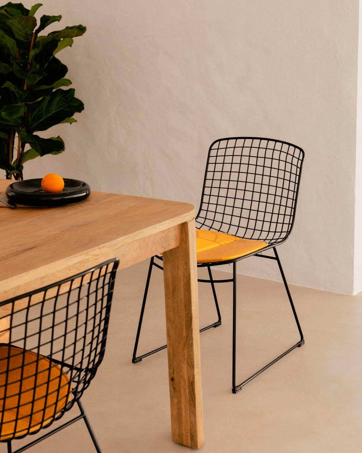 Silla de Comedor de Metal Respaldo Alto Aras , imagen de galería 2
