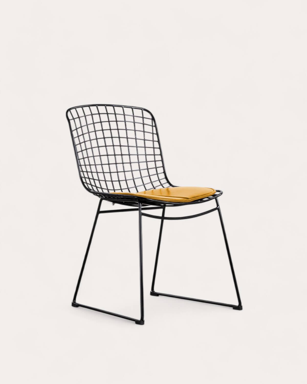 Silla de Comedor de Metal Respaldo Alto Aras , imagen de galería 1