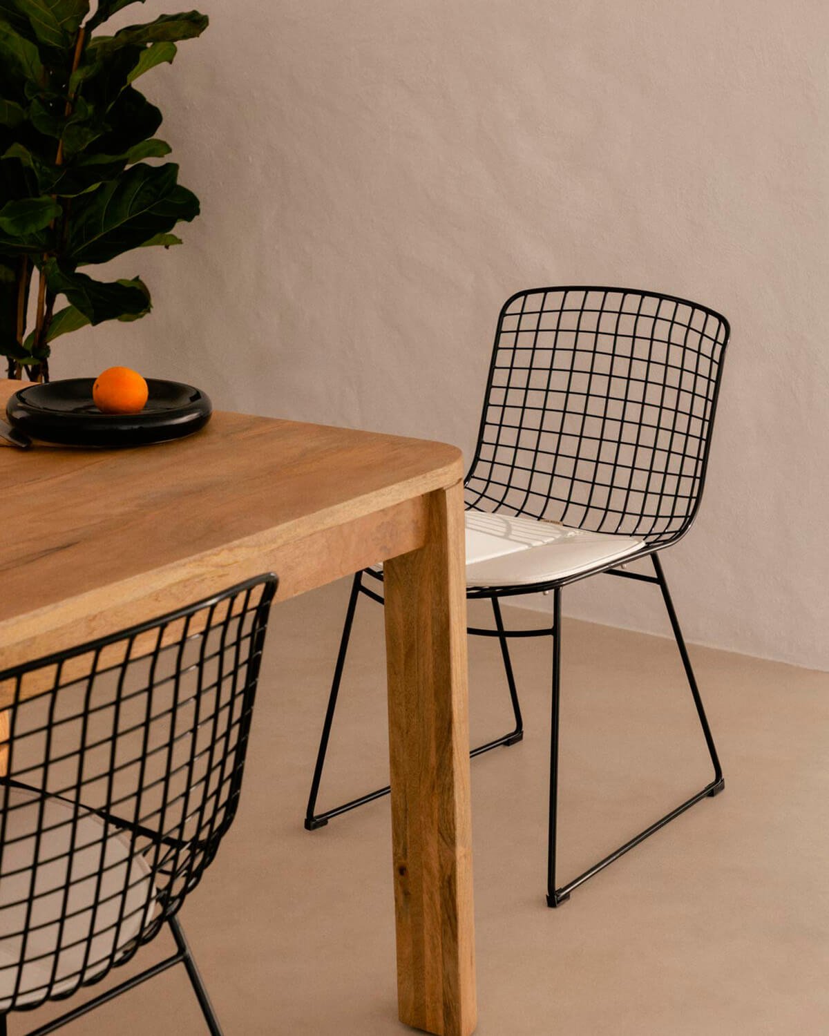 Silla de Comedor de Metal Respaldo Alto Aras , imagen de galería 2
