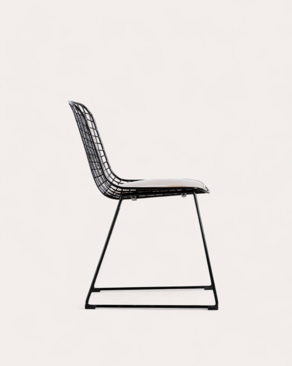 Silla de Comedor de Metal Respaldo Alto Aras , imagen de galería 4