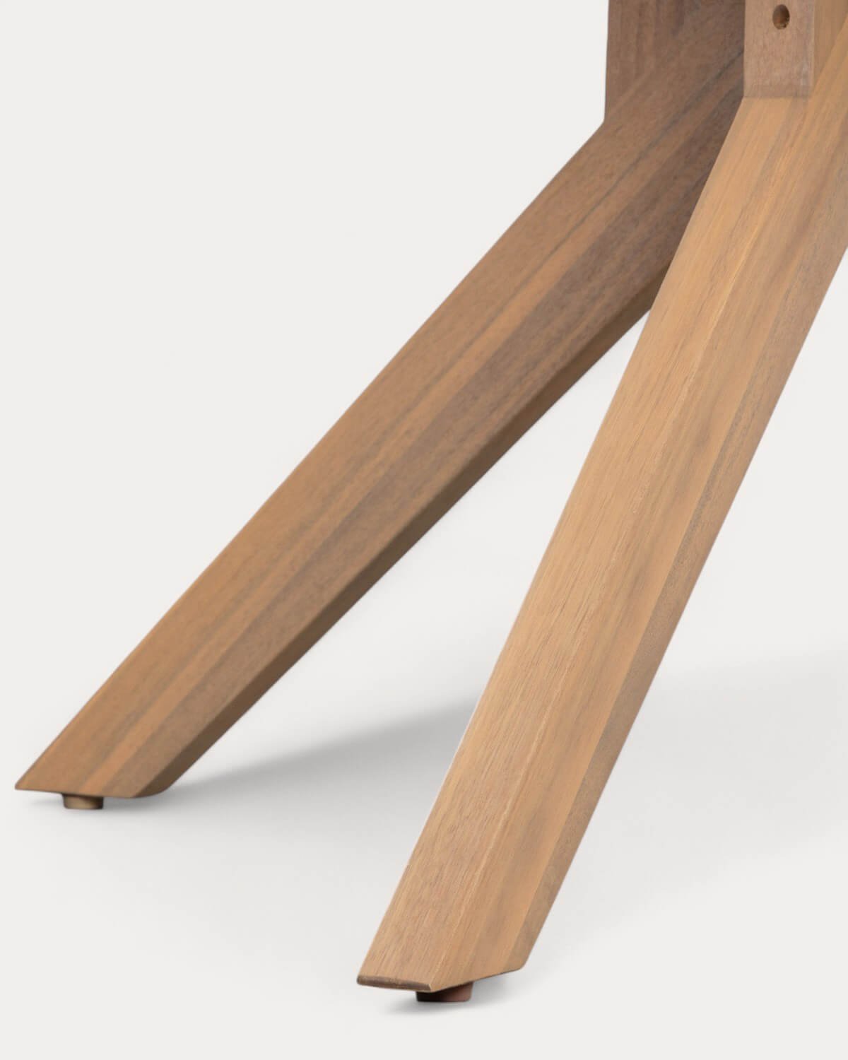 Mesa de Exterior Redonda de Madera de Acacia (Ø120 cm) Mirla, imagen de galería 6