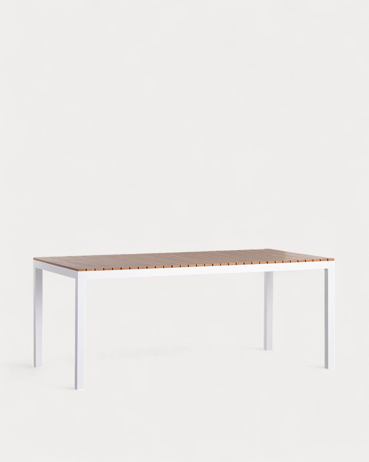 Mesa de Exterior Rectangular de Aluminio (180x90 cm) Korce, imagen de galería 1