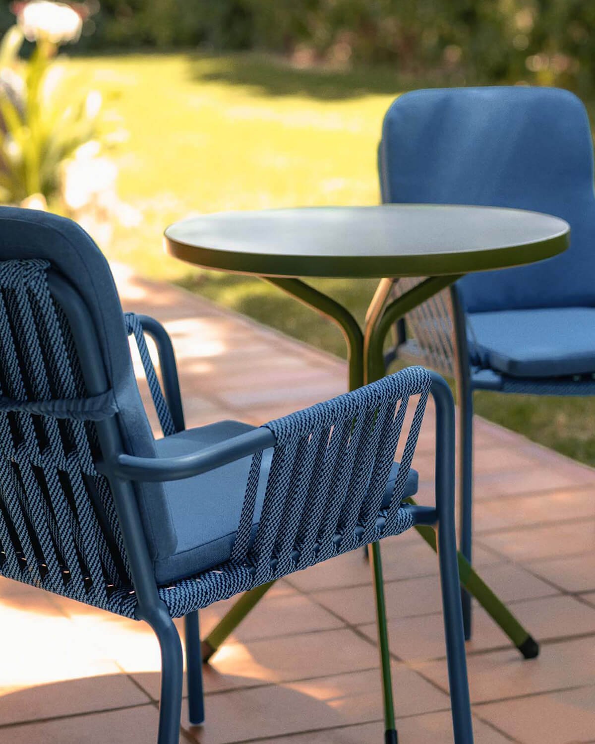 Silla de Exterior en Aluminio y Cuerda Drian, imagen de galería 3