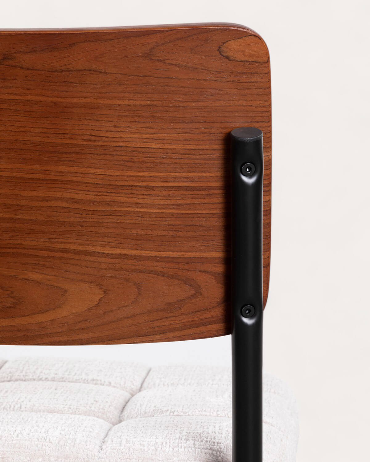 Silla de Comedor de Madera y Tela Cuba, imagen de galería 8