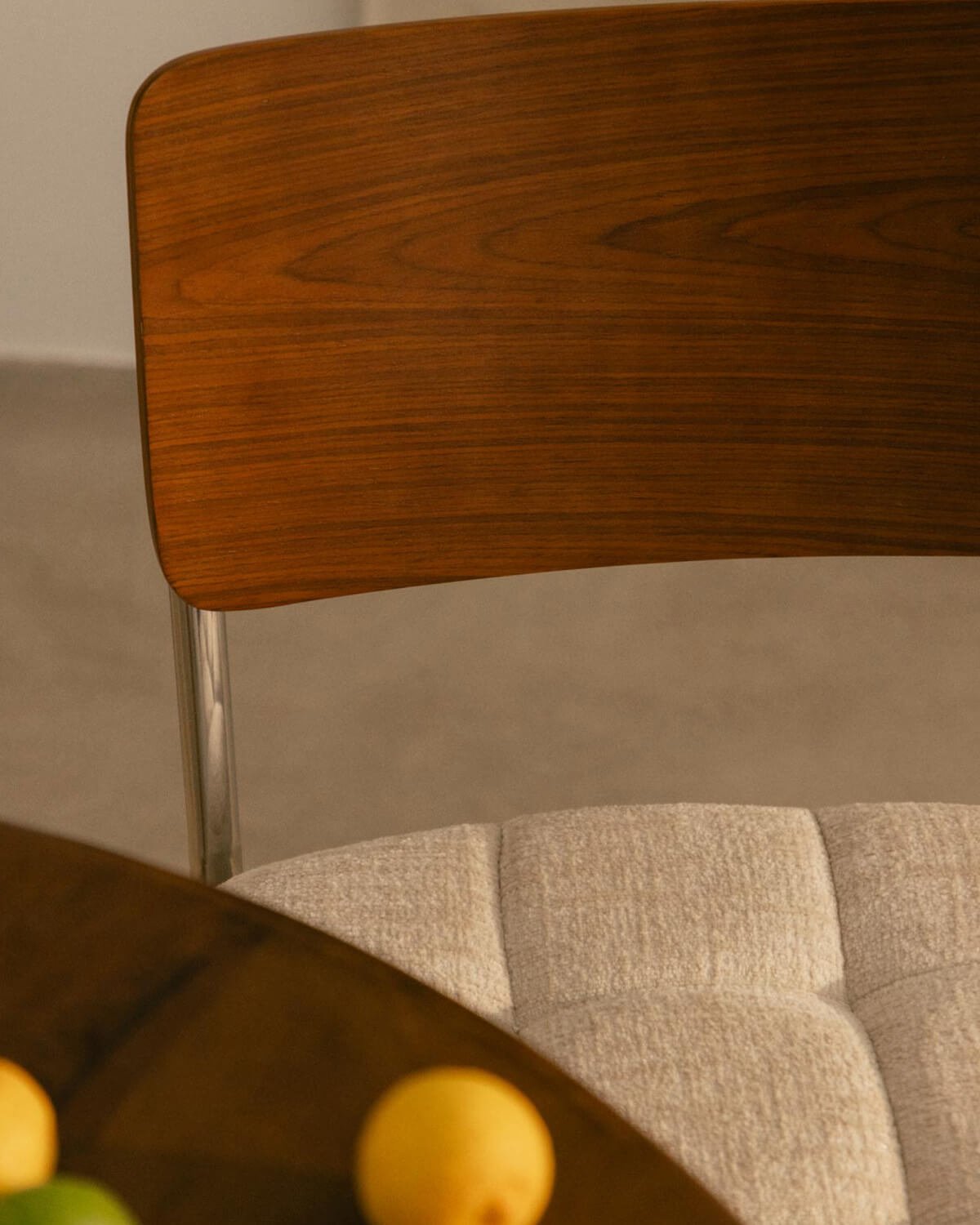 Silla de Comedor de Madera y Tela Cuba, imagen de galería 3