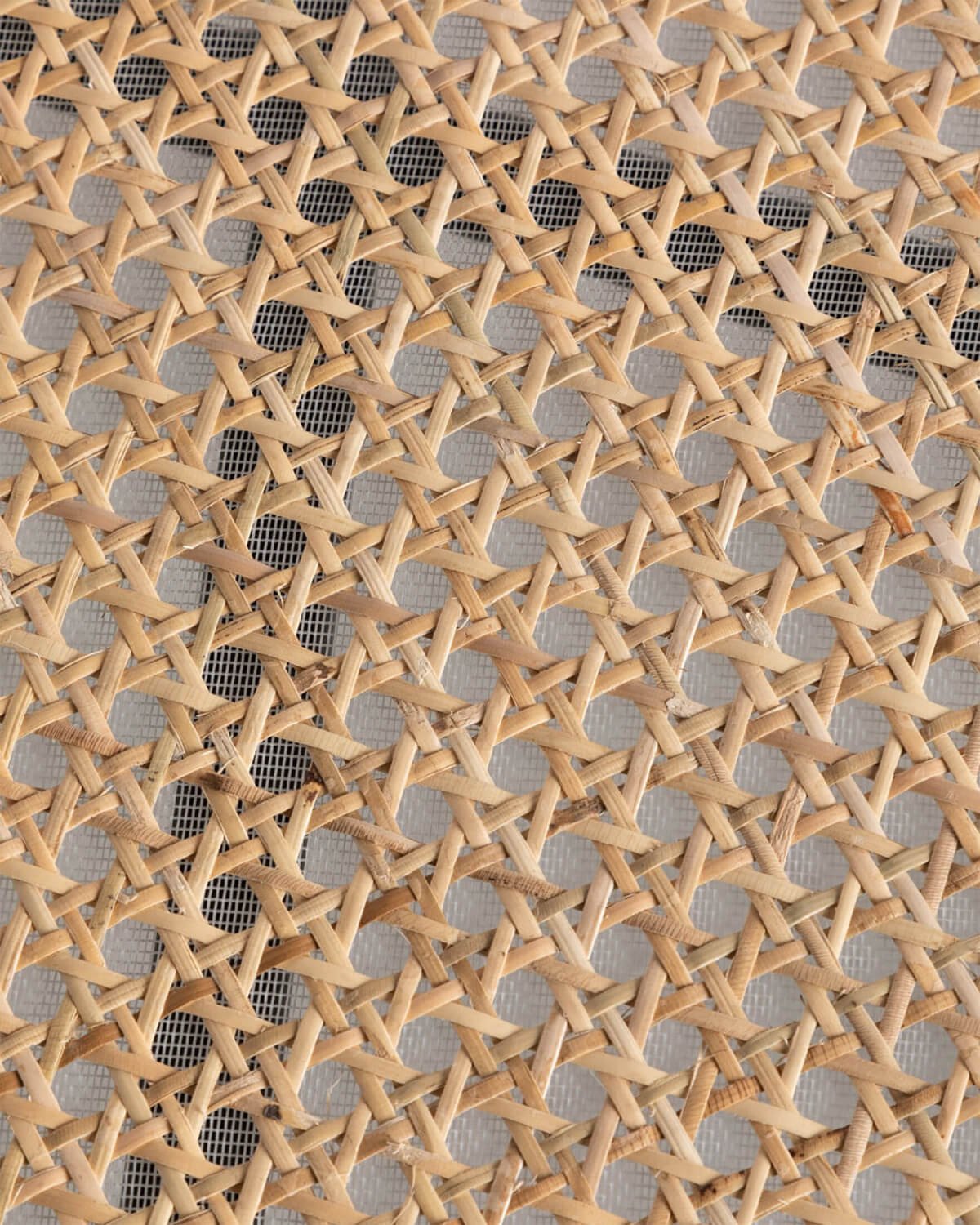 Silla de Comedor de Ratán Natural y Metal Vili, imagen de galería 9