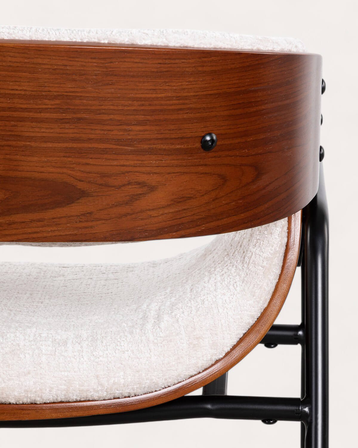 Pack 2 Sillas de Comedor de Madera y Tela Berlin, imagen de galería 7