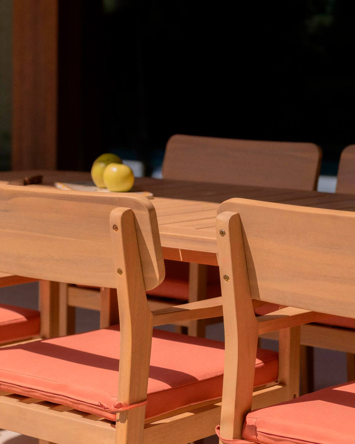 Silla de Exterior con Reposabrazos de Madera de Acacia Marla, imagen de galería 3