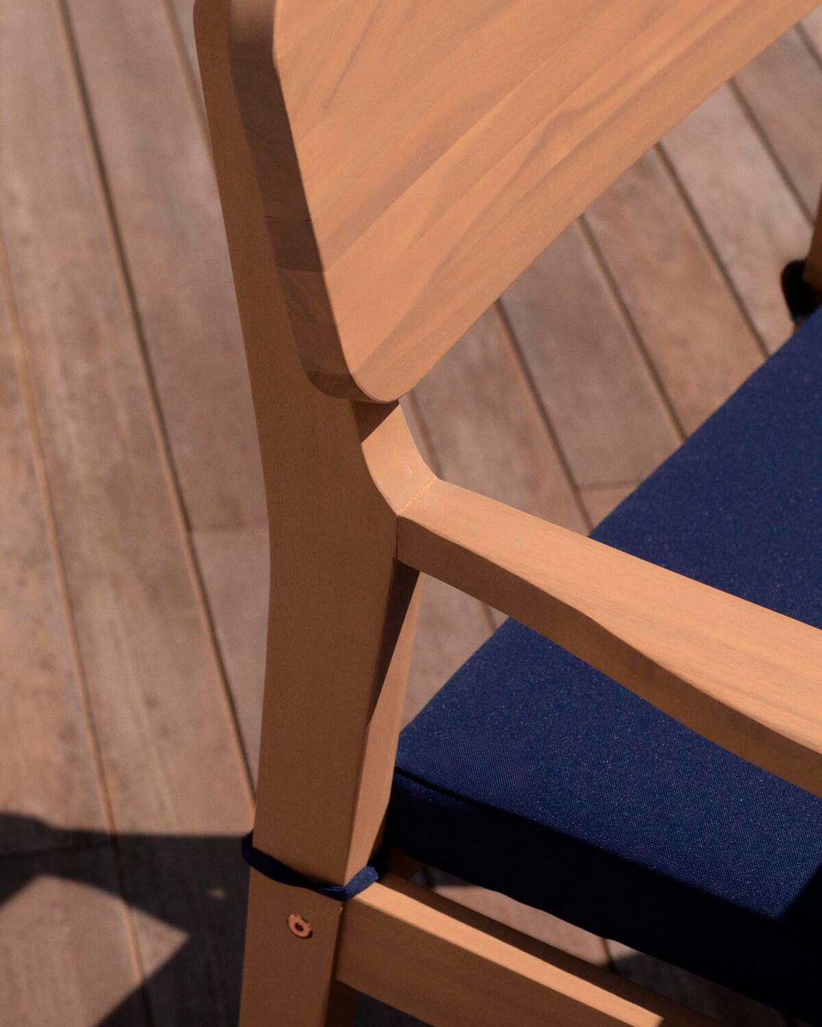 Pack 2 Sillas de Exterior con Reposabrazos de Madera de Acacia Marla, imagen de galería 3