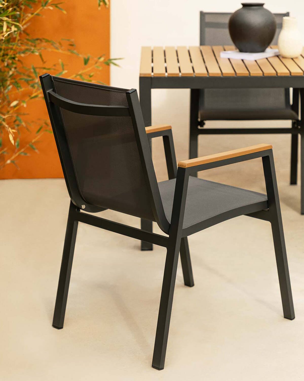 Pack 4 Sillas de Exterior de Aluminio Korce, imagen de galería 2