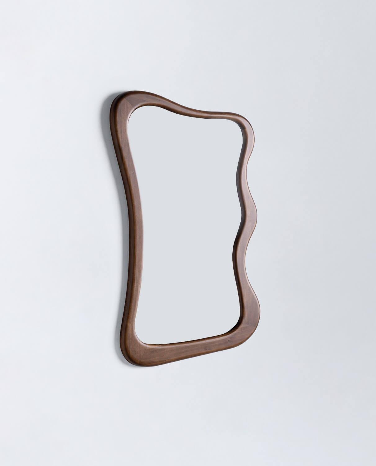 Espejo de Pared de Madera de Pino (80x50 cm) Vahid, imagen de galería 1