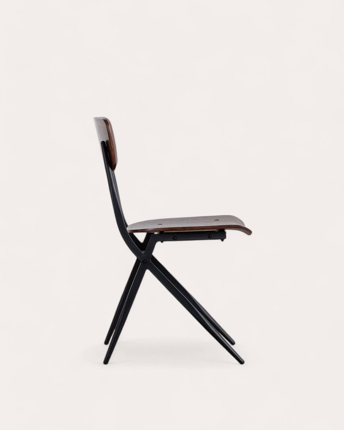 Silla de Comedor de Madera y Metal Ticher, imagen de galería 3