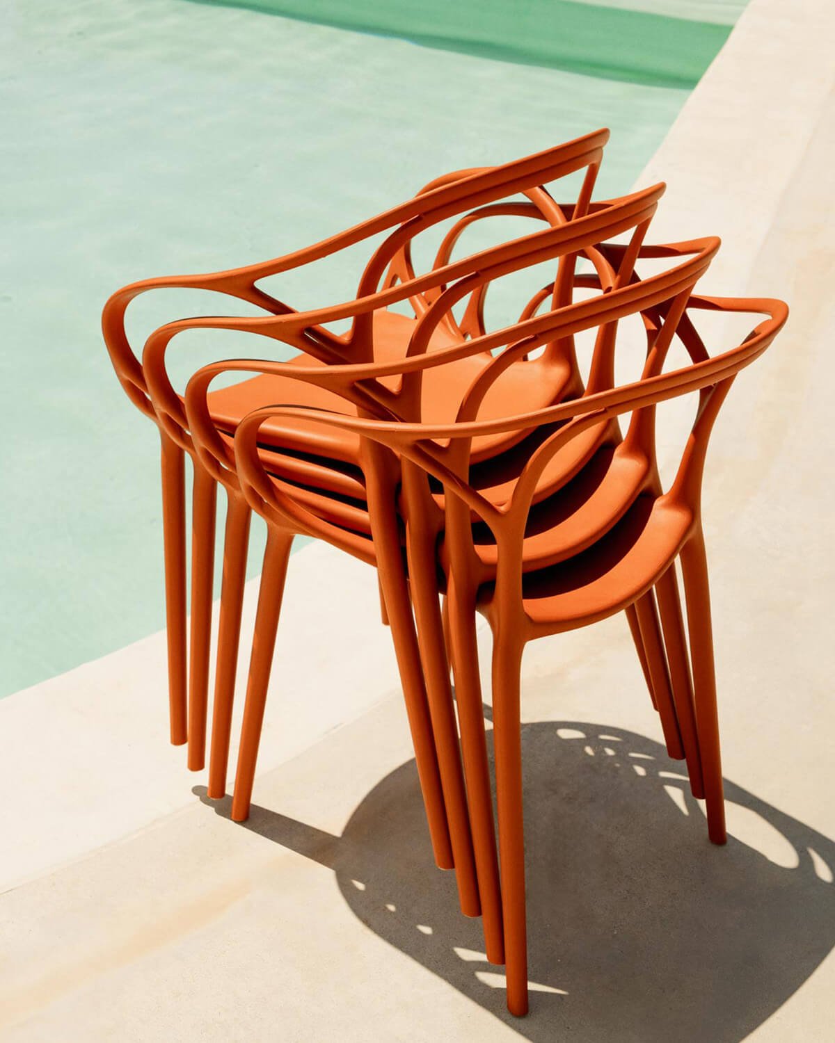 Silla de Exterior de Polipropileno con Reposabrazos Erbra, imagen de galería 3