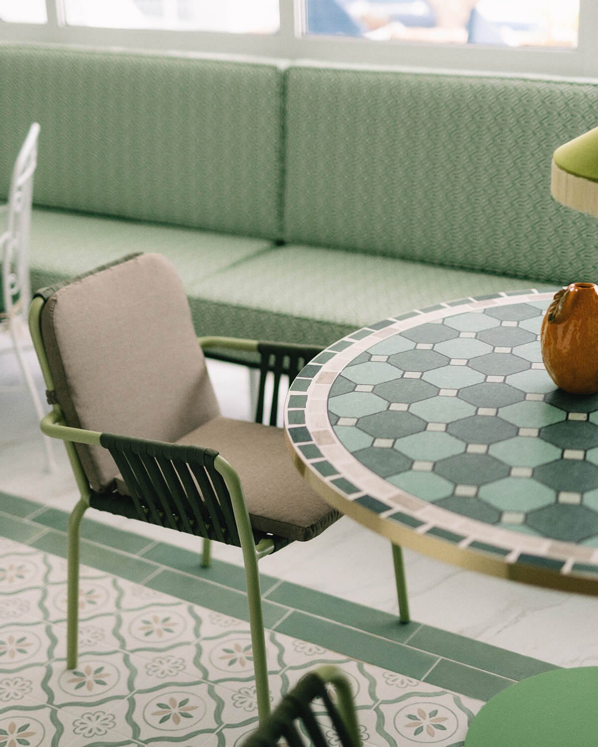 Silla de Comedor de Aluminio y Cuerda Drian, imagen de galería 2