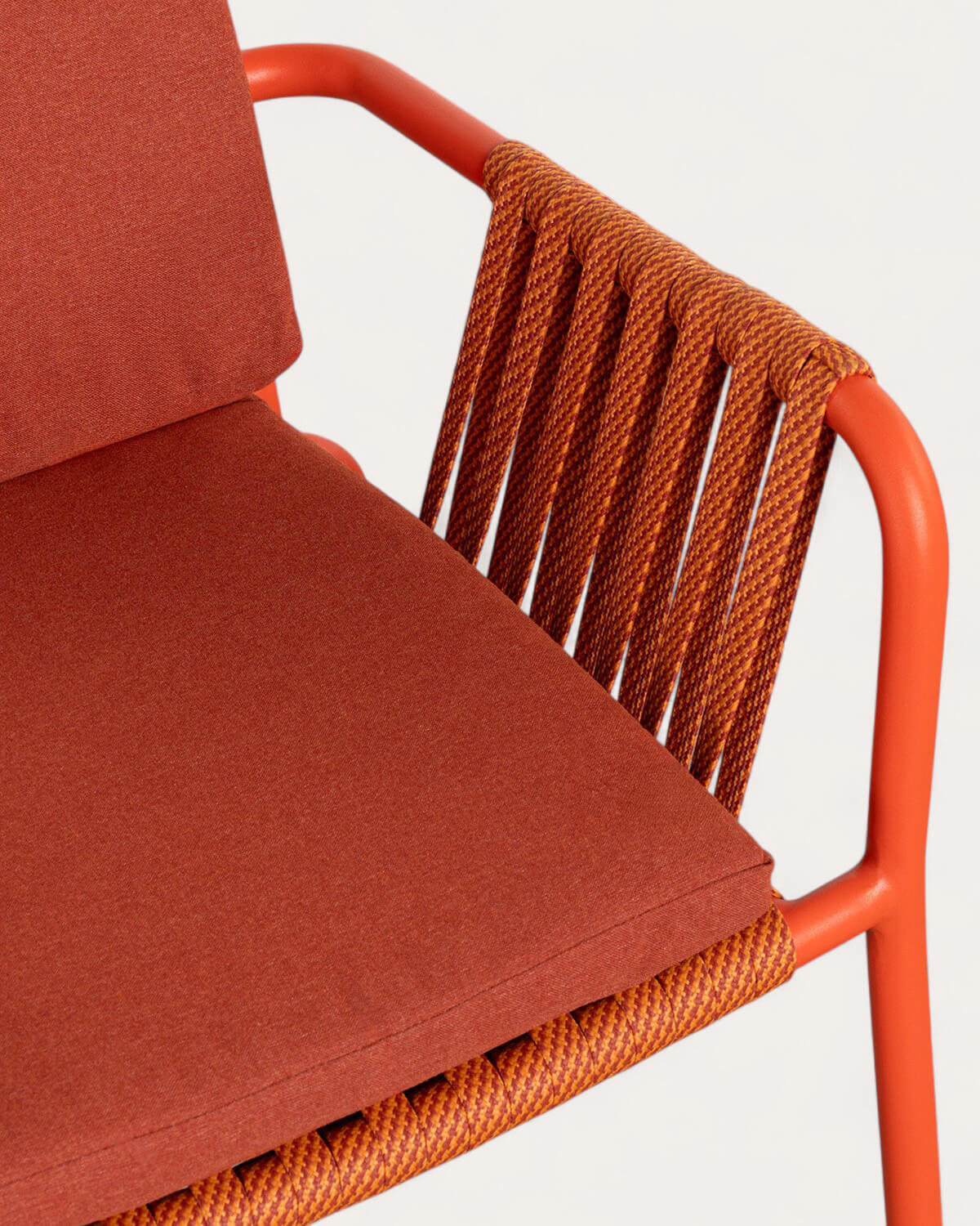 Silla de Comedor de Aluminio y Cuerda Drian, imagen de galer&iacute;a 4