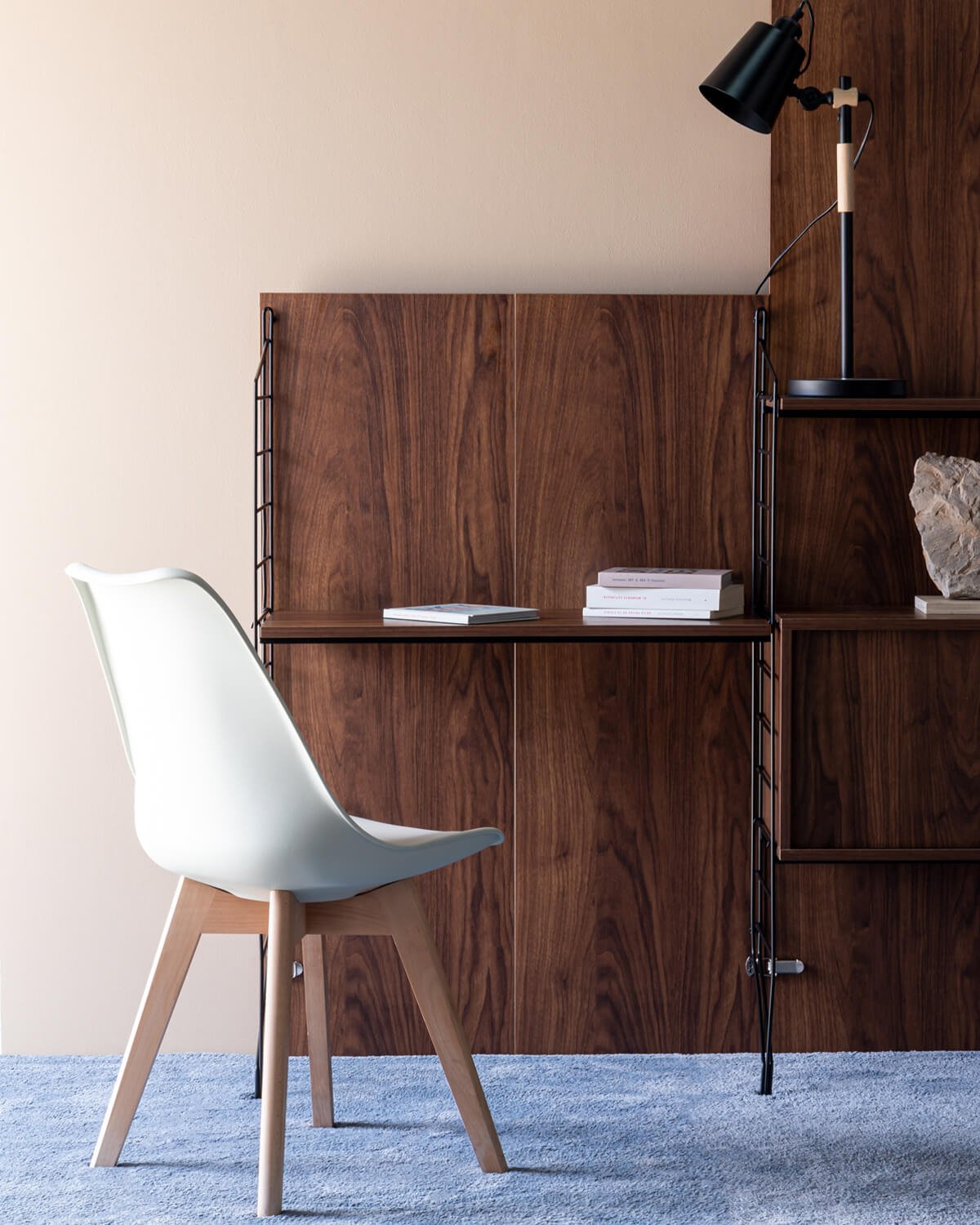 Silla de Comedor de Polipropileno y Madera Fine Freya, imagen de galería 2