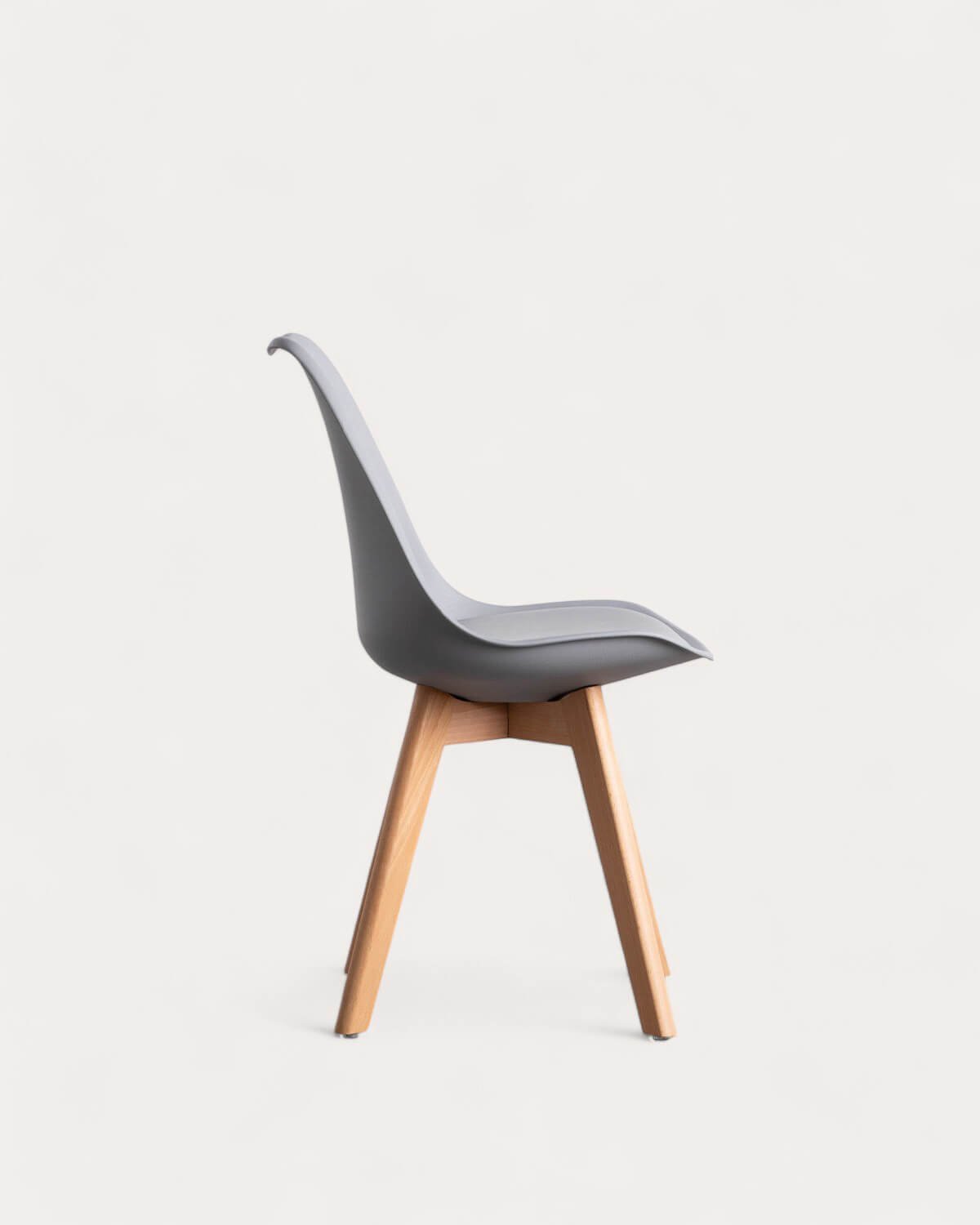 Silla de Comedor de Polipropileno y Madera Fine Freya, imagen de galería 2