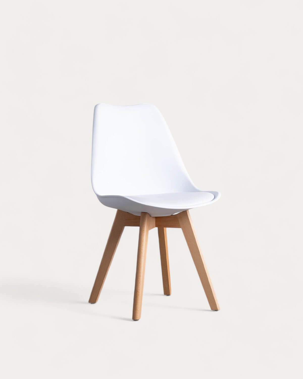 Silla de Comedor de Polipropileno y Madera Fine Freya, imagen de galería 1