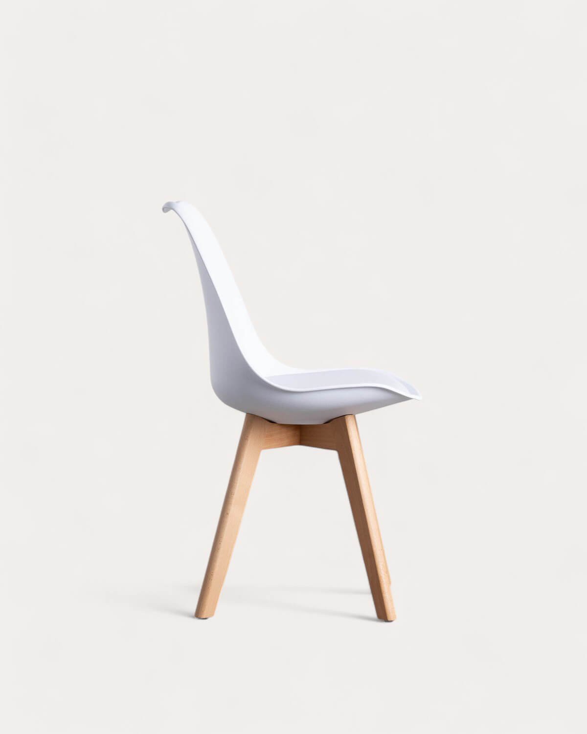 Silla de Comedor de Polipropileno y Madera Fine Freya, imagen de galería 3