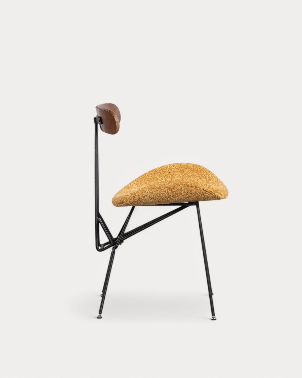 Silla de Comedor de Tela y Madera Brunela, imagen de galería 4