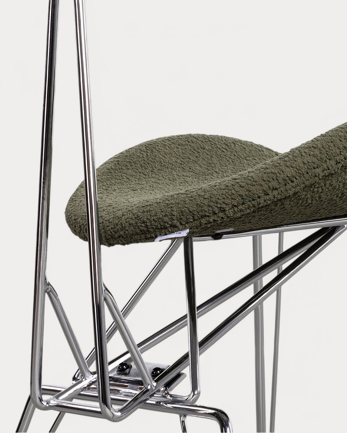 Silla de Comedor de Tela y Madera Brunela, imagen de galería 6