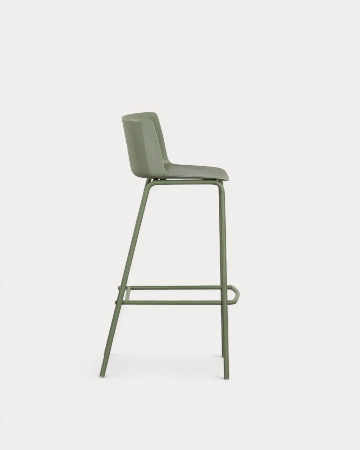 Taburete Alto de Exterior de Polipropileno y Metal (75 cm) Meivy, imagen de galer&iacute;a 4