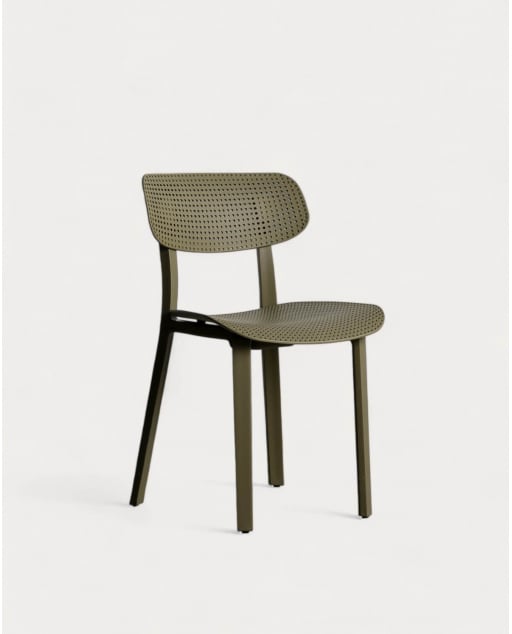 Pack 2 Sillas de Comedor de Polipropileno Dasi Rejilla