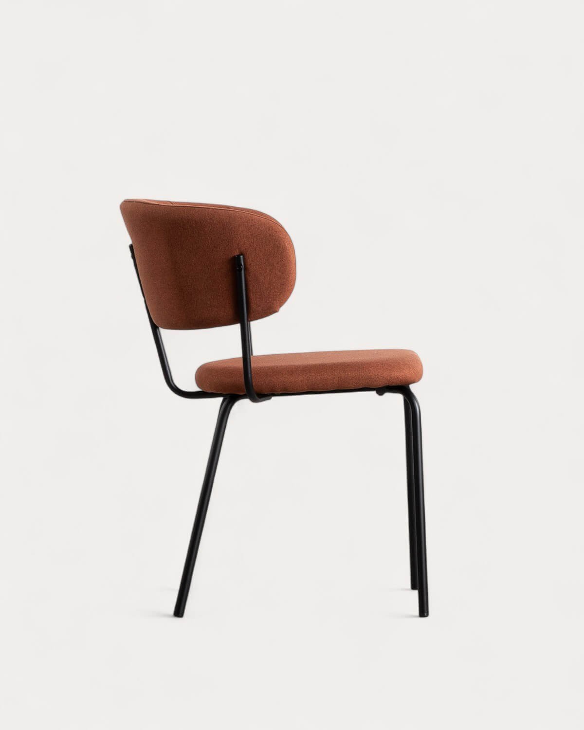 Silla de Comedor de Tela y Metal Bonse, imagen de galería 4