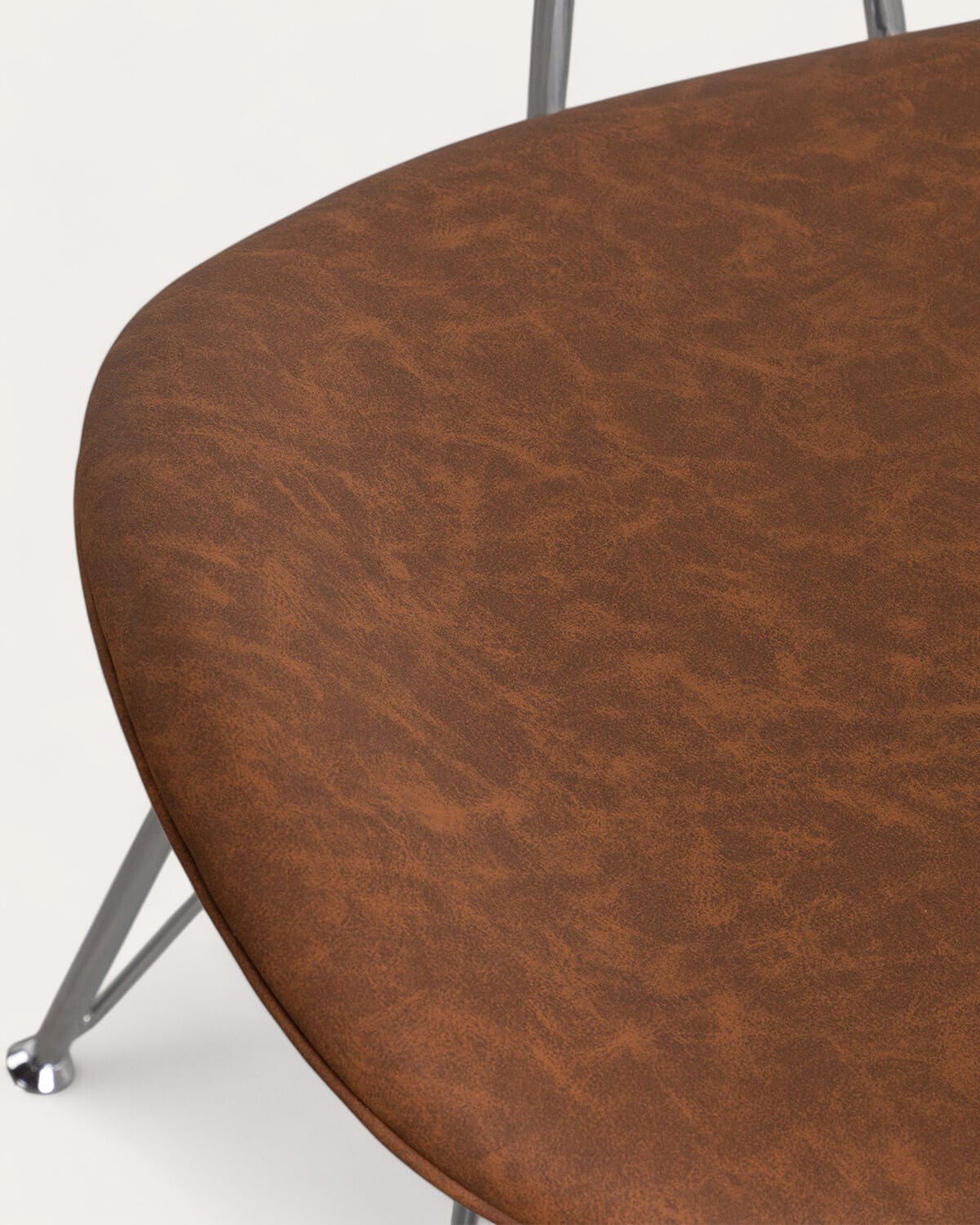 Silla de Comedor de Polipiel y Madera Brunela, imagen de galer&iacute;a 8