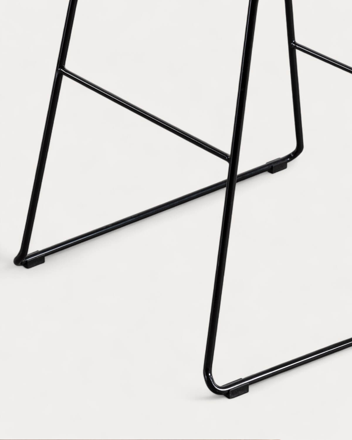 Taburete Alto de Metal (66 cm) Respaldo Alto Aras , imagen de galería 6