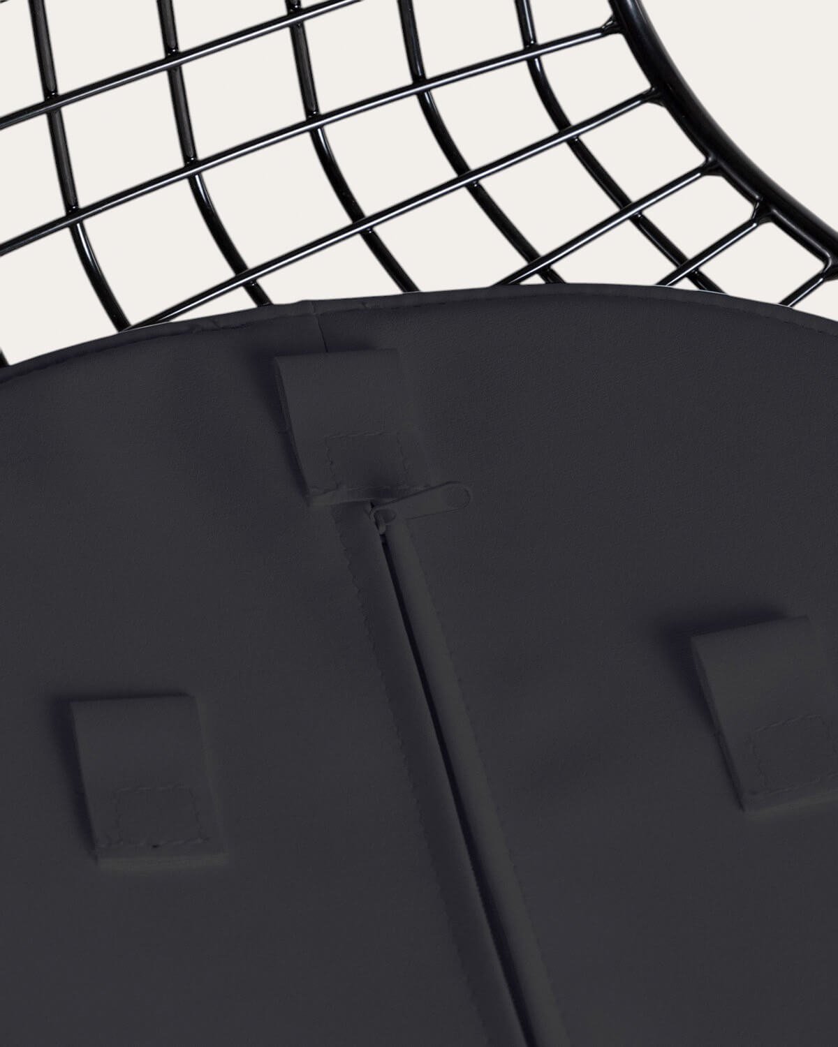 Silla de Comedor de Metal Aras Respaldo Bajo, imagen de galería 6