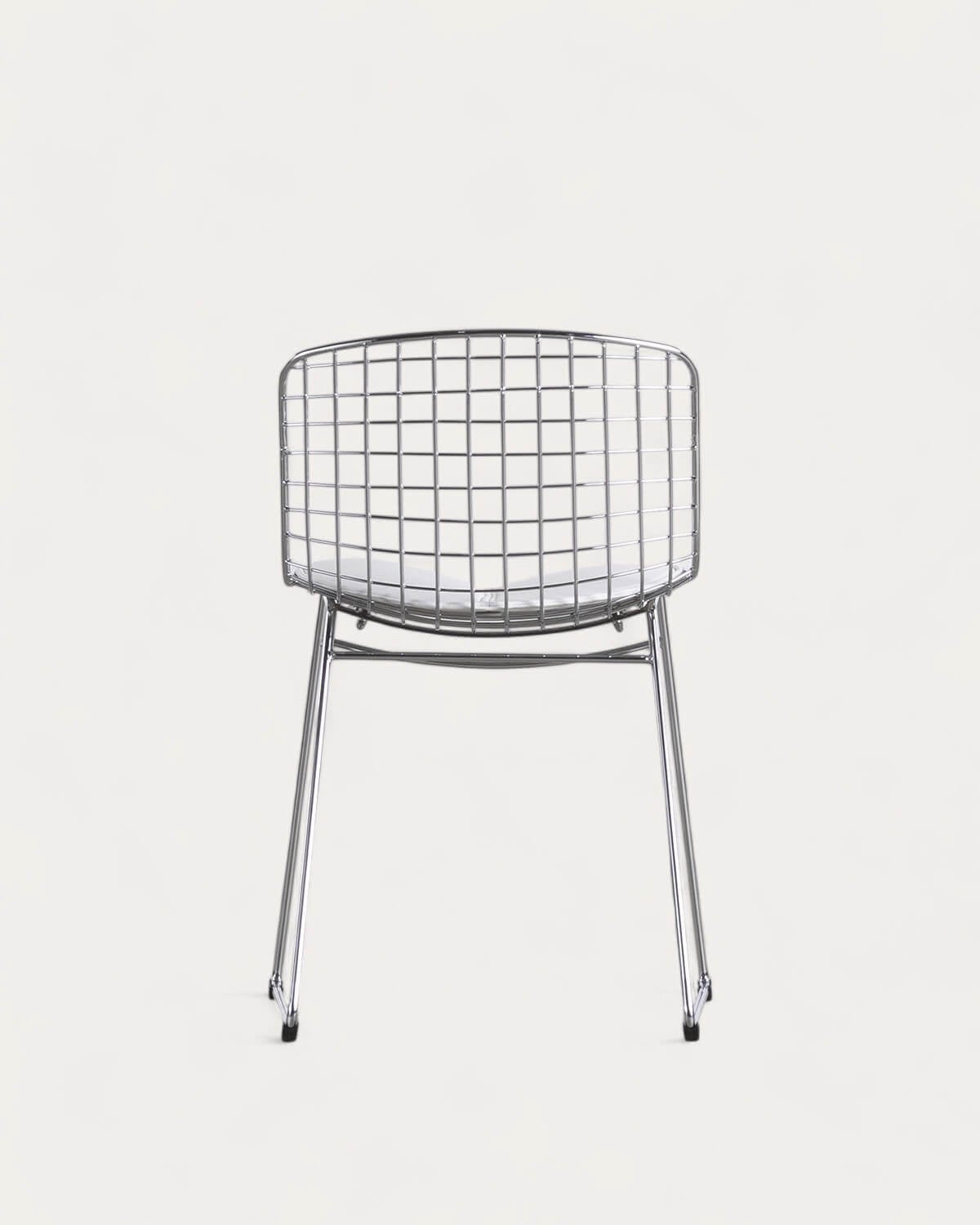 Silla de Comedor de Metal Aras Respaldo Bajo, imagen de galer&iacute;a 5