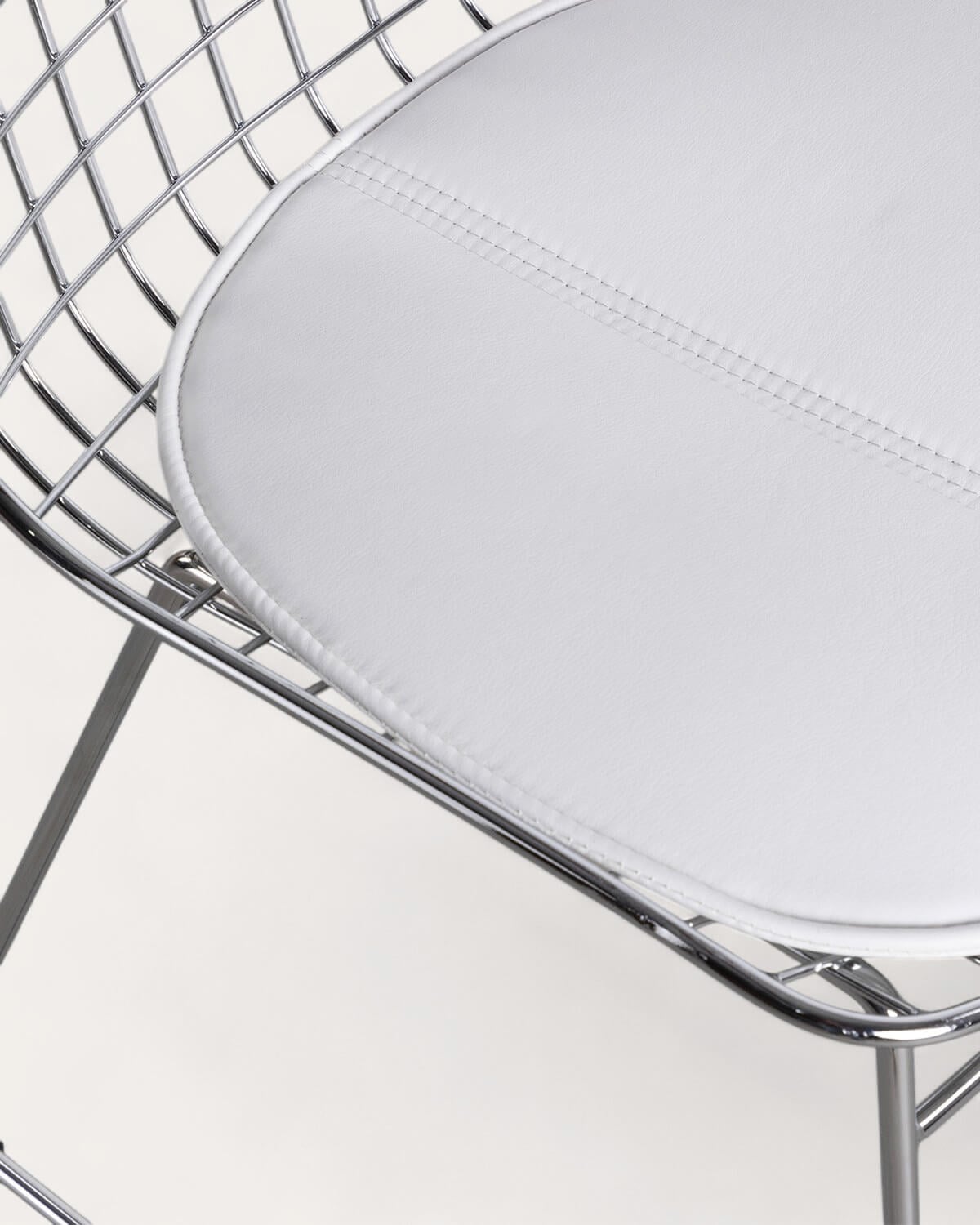Silla de Comedor de Metal Aras Respaldo Bajo, imagen de galer&iacute;a 8