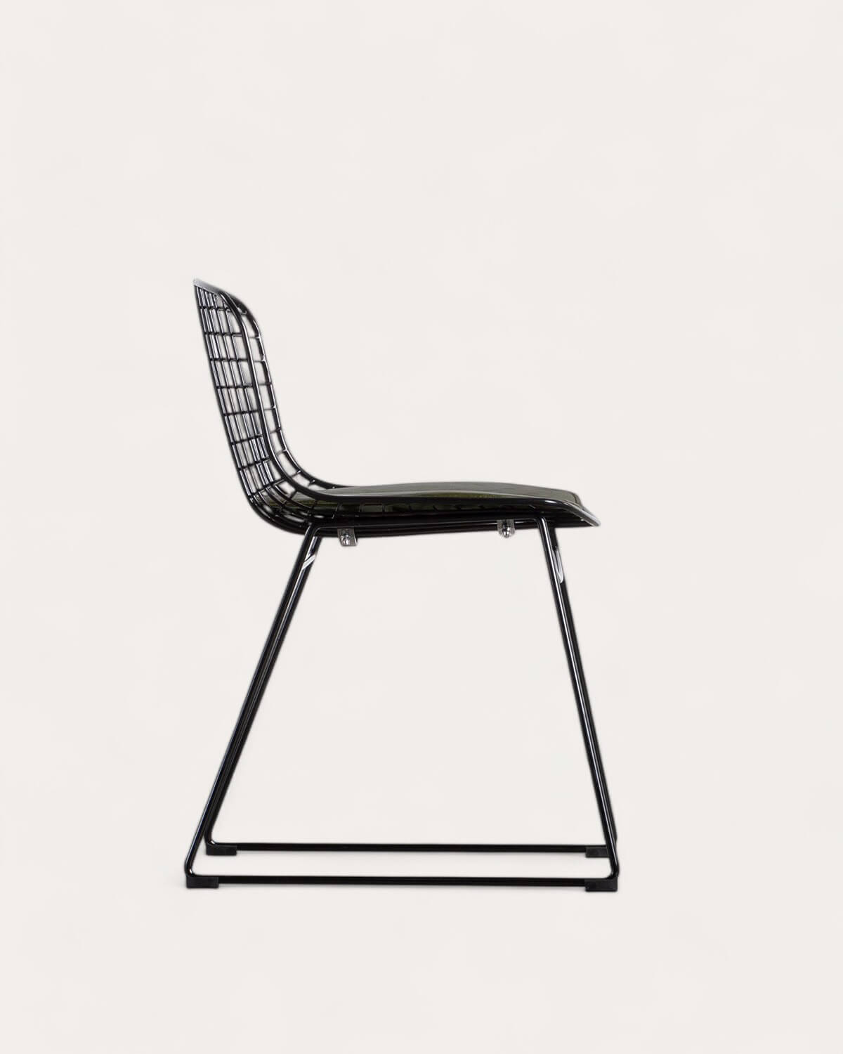 Silla de Comedor de Metal Aras Respaldo Bajo, imagen de galería 4