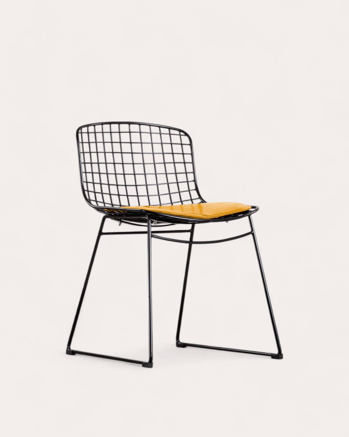 Silla de Comedor de Metal Aras Respaldo Bajo, imagen de galería 1