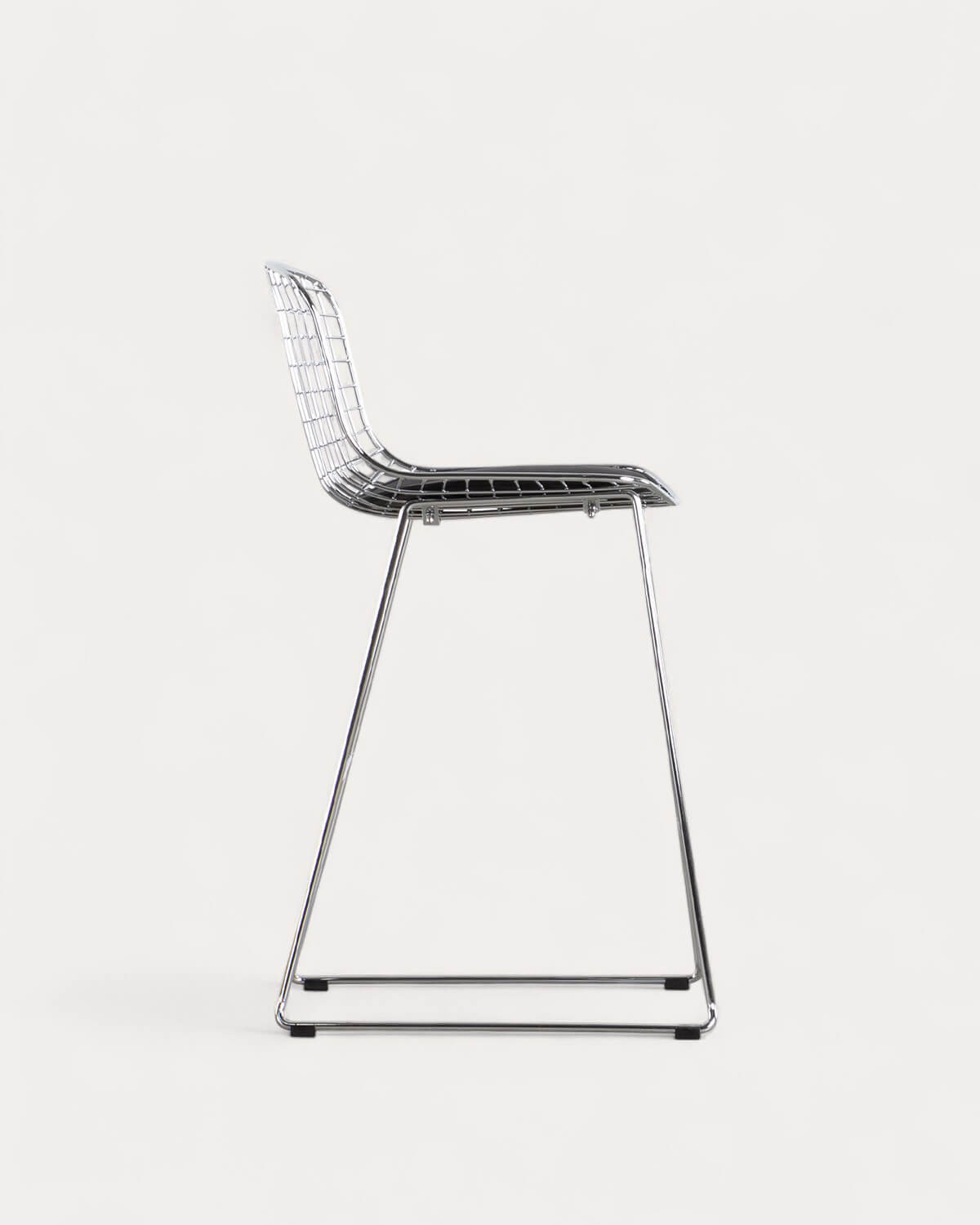 Taburete Alto de Metal (66 cm) Respaldo Bajo Aras , imagen de galer&iacute;a 2