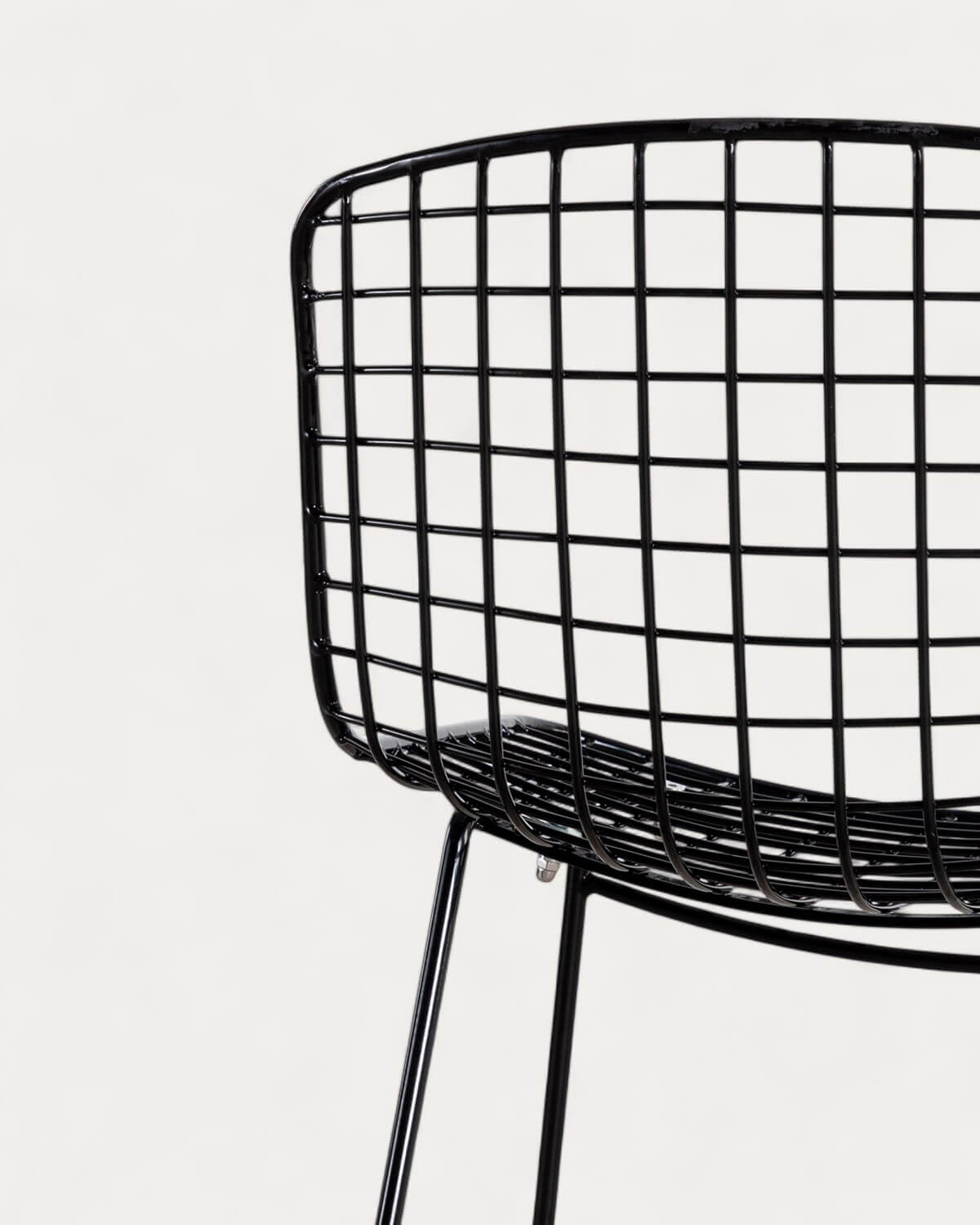 Taburete Alto de Metal (66 cm) Respaldo Bajo Aras , imagen de galería 5