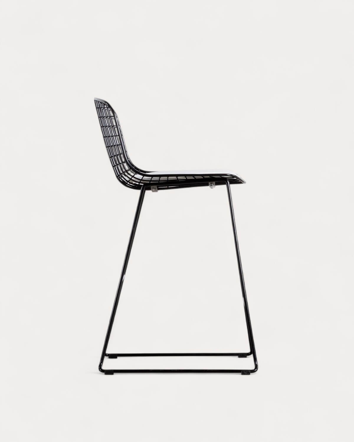 Taburete Alto de Metal (66 cm) Respaldo Bajo Aras , imagen de galería 2